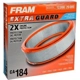 Purchase Top-Quality FRAM - CA184 - Air Filter pa4