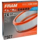 Purchase Top-Quality Air Filter by FRAM - CA327 pa3