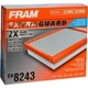 Purchase Top-Quality FRAM - CA8243 - Air Filter pa4