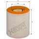Purchase Top-Quality HENGST FILTER - E1054L - Air Filter Insert pa2