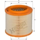 Purchase Top-Quality HENGST FILTER - E724L - Air Filter Insert pa2