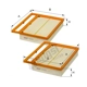 Purchase Top-Quality HENGST FILTER - E747L2 - Filtre à air Insert pa2