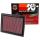Purchase Top-Quality K & N ENGINEERING - 33-2409 - Air Filter pa4