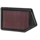 Purchase Top-Quality K & N ENGINEERING - 33-2498 - Air Filter pa5