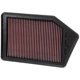 Purchase Top-Quality K & N ENGINEERING - 33-2498 - Air Filter pa6