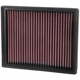 Purchase Top-Quality K & N ENGINEERING - 33-5000 - Air Filter pa10