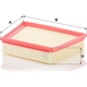 Purchase Top-Quality Air Filter by MANN-FILTER - C26-041 pa1