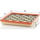 Purchase Top-Quality MANN-FILTER - C27-107 - Air Filter pa2