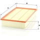 Purchase Top-Quality MANN-FILTER - C38-003 - Air Filter pa2