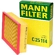 Purchase Top-Quality MANN-FILTER - C25-114 -Air Filter pa9