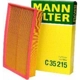 Purchase Top-Quality Air Filter by MANN-FILTER - C35-215 pa1