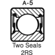 Purchase Top-Quality Alternator Bearing by SKF - 6204-2RSJ pa15