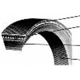 Purchase Top-Quality Alternator Belt by BANDO USA - 2570 pa8