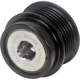 Purchase Top-Quality CONTINENTAL - 49907 - Alternator Decoupler Pulley pa2