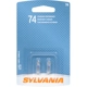 Purchase Top-Quality SYLVANIA - 74.BP2 - Basic Miniature Bulb pa5
