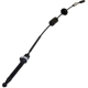 Purchase Top-Quality Auto Transmission Shifter Cable by CROWN AUTOMOTIVE JEEP REPLACEMENT - 68003121AC pa1