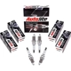Purchase Top-Quality Autolite Double Platinum Plug (Pack of 4) by AUTOLITE - APP985 pa4