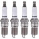 Purchase Top-Quality Autolite Iridium XP Plug (Pack of 4) by AUTOLITE - XP105 pa5