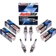 Purchase Top-Quality AUTOLITE - AP45 - Autolite Platinum Plug pa7