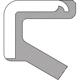 Purchase Top-Quality Automatic Transmission Manual Shaft Seal by NATIONAL OIL SEALS - 710545 pa5