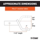 Purchase Top-Quality Ball Mount by CURT MANUFACTURING - 45032 pa10