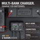 Purchase Top-Quality NOCO BOOST - GEN5X2 - 10-Amp (5-Amp Per Bank), 2-Bank Waterproof Smart Marine Charger & Maintainer pa2