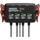 Purchase Top-Quality NOCO BOOST - GENIUS2X4 - 8 Amp (2Amp Per Bank), 6V and 12V, 4-Bank Car Battery Charger & Maintainer pa6