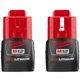 Purchase Top-Quality MILWAUKEE - 48-11-2411 - M12™ Redlithium™ Compact™ 12 V Li-ion 1.5 Ah Battery pa1