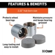 Purchase Top-Quality Bearing Protectors by CURT MANUFACTURING - 22232 pa5