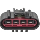 Purchase Top-Quality Blower Resistor Connector by BLUE STREAK (HYGRADE MOTOR) - S2443 pa1