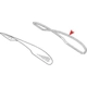 Purchase Top-Quality URO - 1236700239 - Rear Window Seal pa1