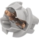 Purchase Top-Quality STANDARD - PRO SERIES - S2608 - Brake Light Socket pa4