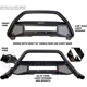 Purchase Top-Quality Bumper Guard Kit by GO RHINO - 545460T pa13