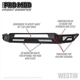Purchase Top-Quality Bumper by WESTIN - 58-41075 pa4