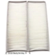 Purchase Top-Quality Cabin Air Filter by BECK/ARNLEY - 042-2071 pa3