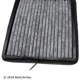 Purchase Top-Quality Cabin Air Filter by BECK/ARNLEY - 042-2102 pa3