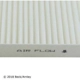 Purchase Top-Quality Cabin Air Filter by BECK/ARNLEY - 042-2158 pa6