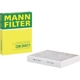 Purchase Top-Quality MANN-FILTER - CUK2847/1 - Cabin Air Filter pa4
