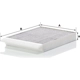 Purchase Top-Quality MANN-FILTER - CUK30-012 - Cabin Air Filter pa2