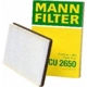 Purchase Top-Quality MANN-FILTER - CU2650 - Cabin Air Filter pa1