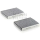 Purchase Top-Quality Cabin Air Filter by MANN-FILTER - CUK2533-2 pa1