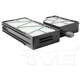 Purchase Top-Quality Cabin Air Filter by TYC - 800119P2 pa4