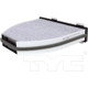 Purchase Top-Quality Cabin Air Filter by TYC - 800186C pa2