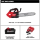 Purchase Top-Quality MILWAUKEE - 2826-21T - Top Handle Chainsaw Kit pa5