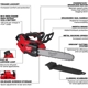 Purchase Top-Quality MILWAUKEE - 2826-21T - Top Handle Chainsaw Kit pa6