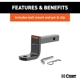 Purchase Top-Quality Class 2 Receiver Hitch by CURT MANUFACTURING - 121583 pa2