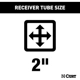 Purchase Top-Quality Class 3 And 4 Hitch/Receiver by CURT MANUFACTURING - 13014 pa1