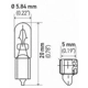 Purchase Top-Quality Clock Light by HELLA - 2721TB pa22