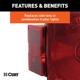 Purchase Top-Quality Combination Light by CURT MANUFACTURING - 53515 pa4