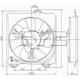Purchase Top-Quality Condenser Fan Assembly by TYC - 610460 pa1